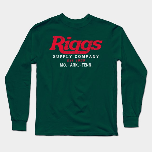 Riggs Supply Company (drk shirts) Long Sleeve T-Shirt by rt-shirts